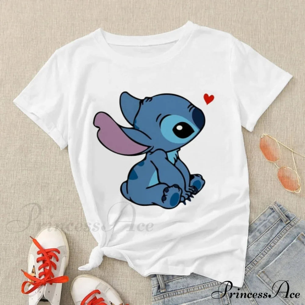 Lady Cute Print T-Shirts