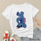 Lady Cute Print T-Shirts