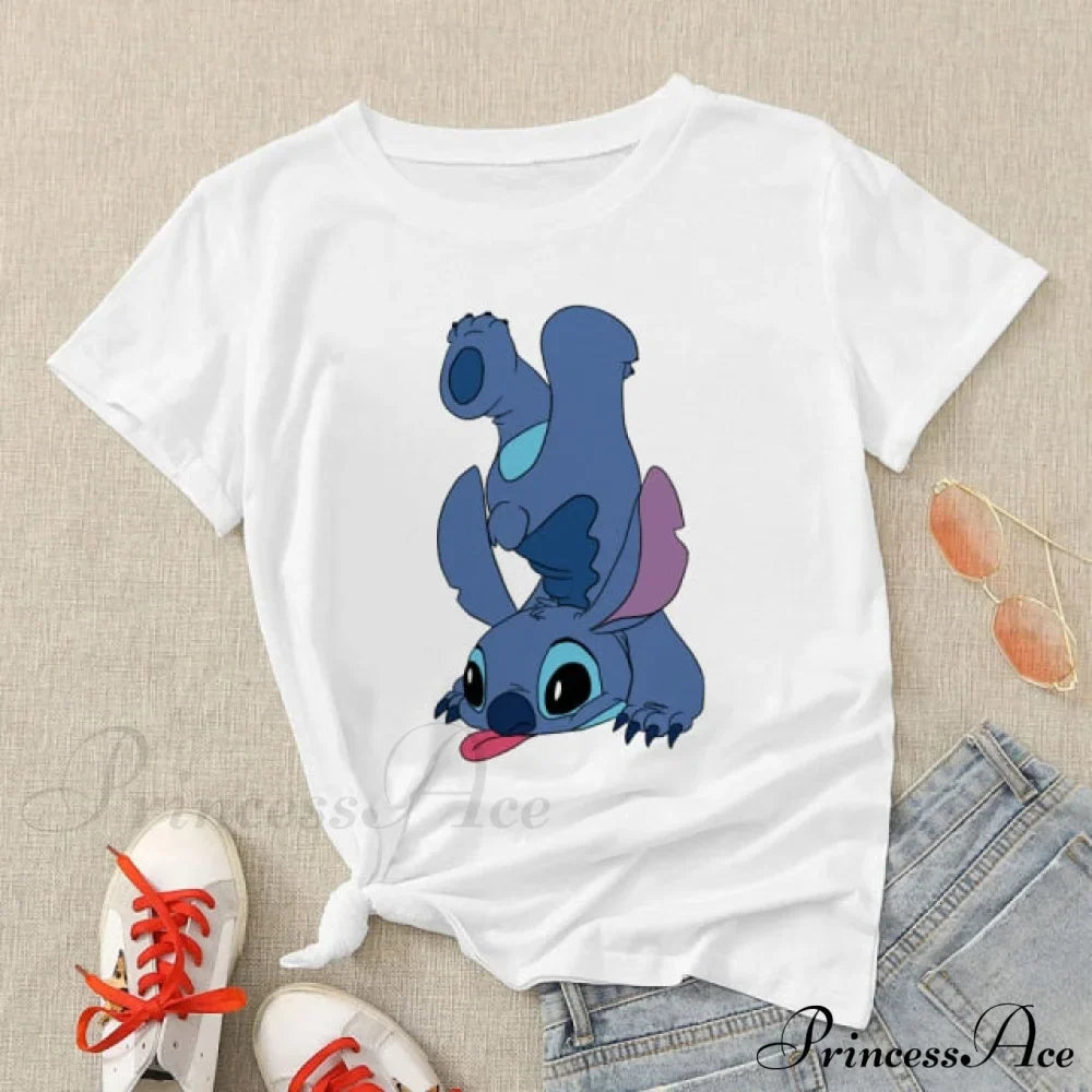 Lady Cute Print T-Shirts
