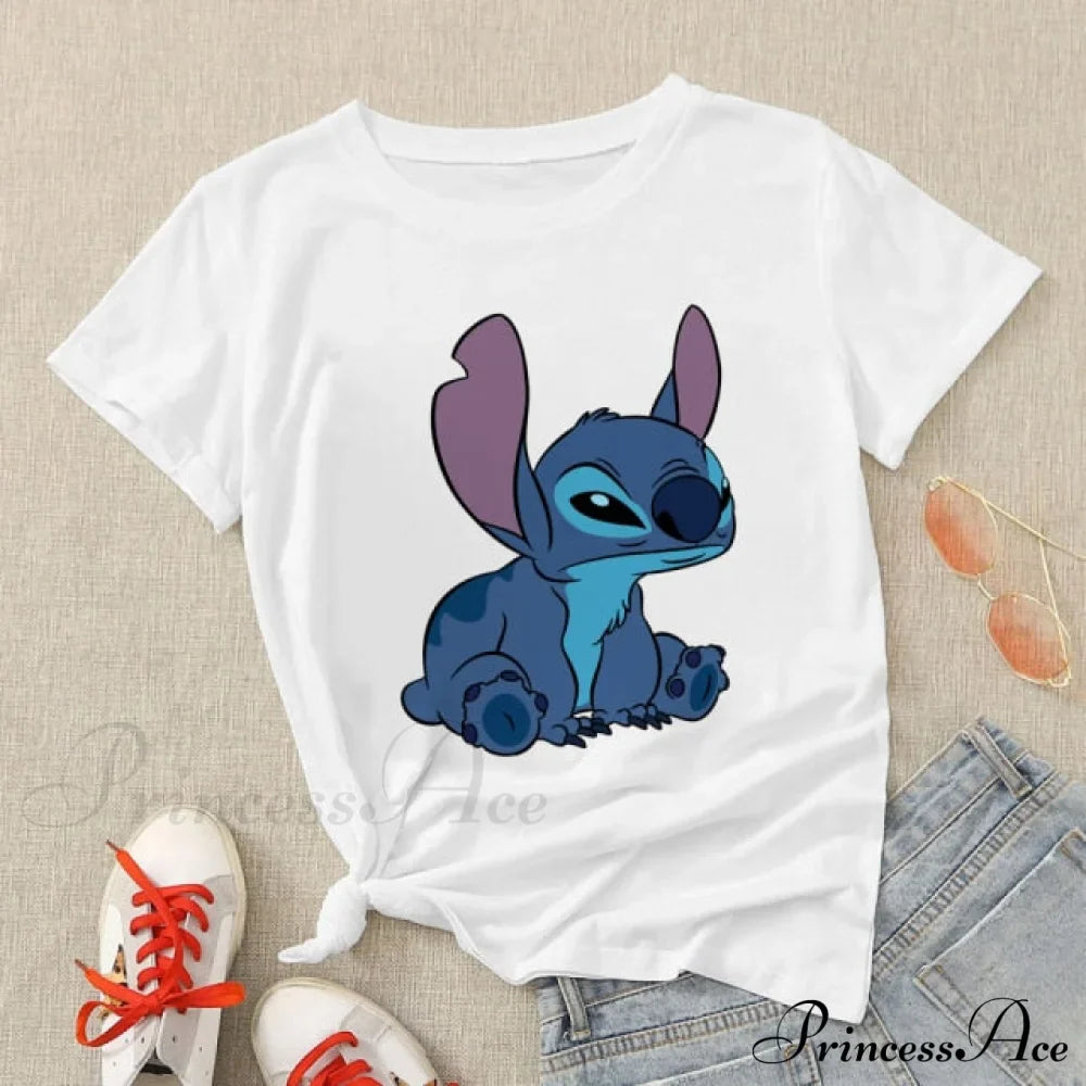 Lady Cute Print T-Shirts