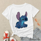 Lady Cute Print T-Shirts