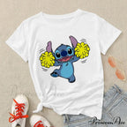 Lady Cute Print T-Shirts