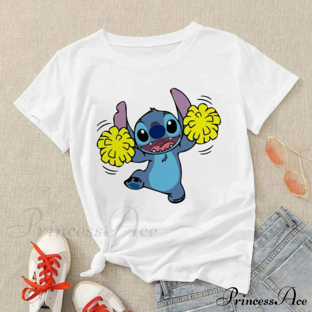Lady Cute Print T-Shirts