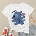 Lady Cute Print T-Shirts
