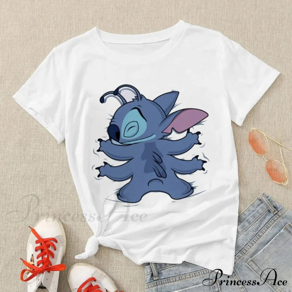 Lady Cute Print T-Shirts