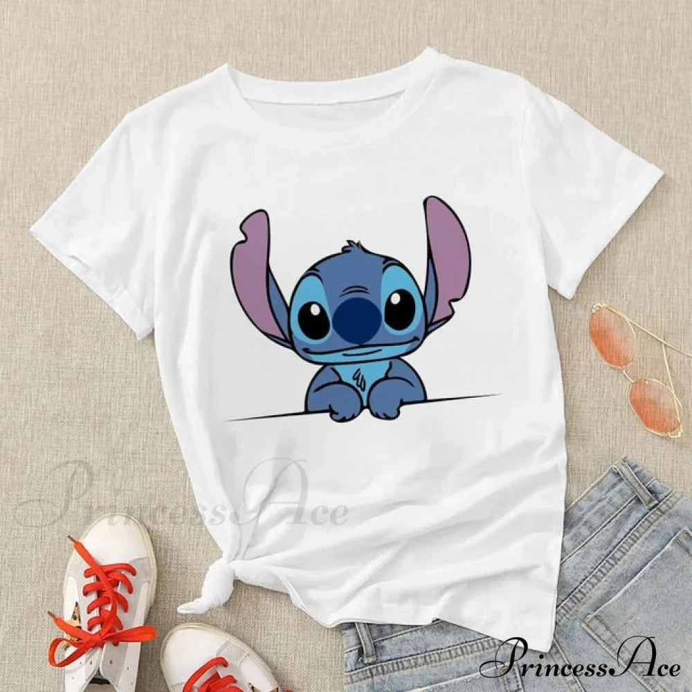 Lady Cute Print T-Shirts