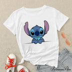 Lady Cute Print T-Shirts