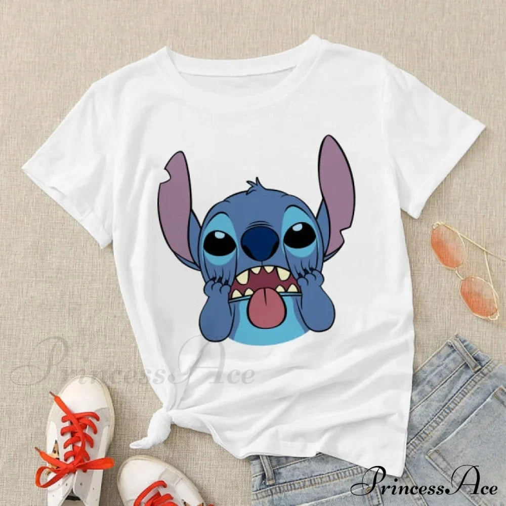 Lady Cute Print T-Shirts