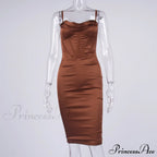 Layer Of Gown Satin Evening Club Women Celebrity Double House For - Bodycon Cb Dress