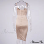 Layer Of Gown Satin Evening Club Women Celebrity Double House For - Bodycon Cb Dress