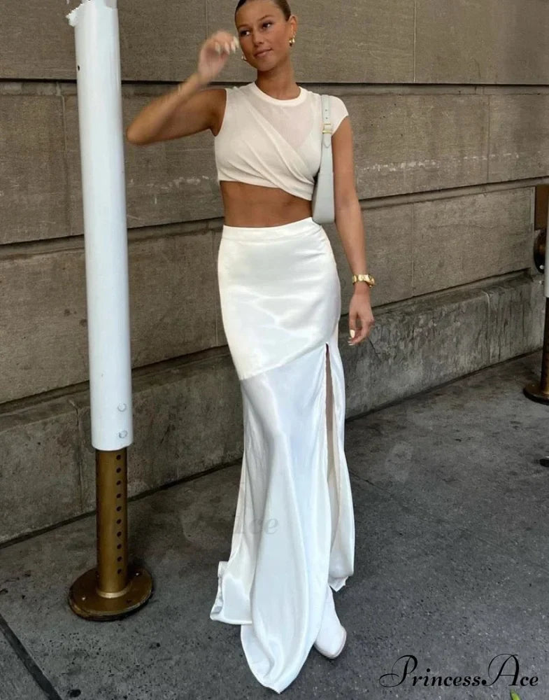 Leiki Elegant Maxi Skirt