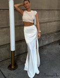 Leiki Elegant Maxi Skirt