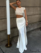 Leiki Elegant Maxi Skirt