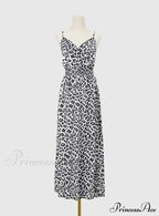 Leopard Print Summer Sling Dress