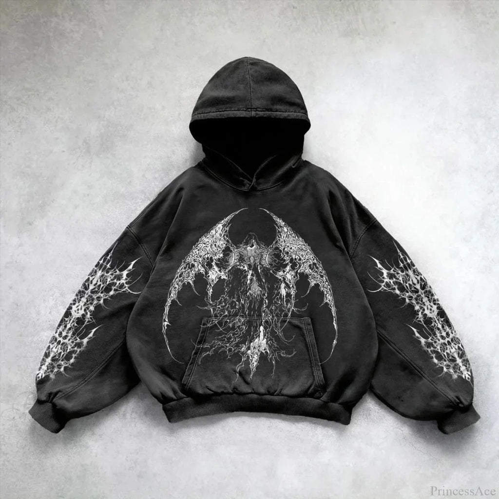 Loose Plus Size Hip Hop Hoodie