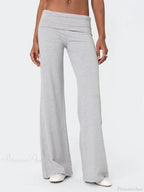 Low Waist Solid Color Loose Casual Street Pant