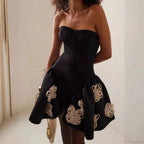 Luxury Crystal Party Bandage Dress