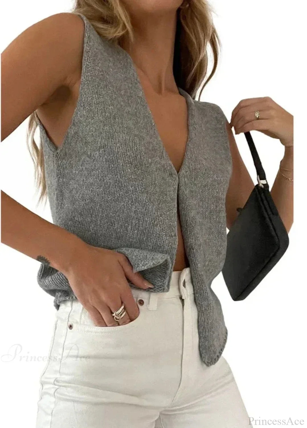 Maria Elegant Knitted Top