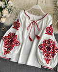 Maria Embroidered Top