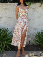 Maya Elegant Midi Dress