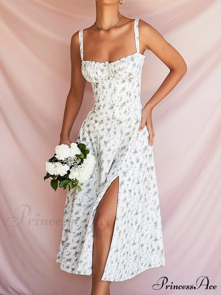 Maya Elegant Midi Dress