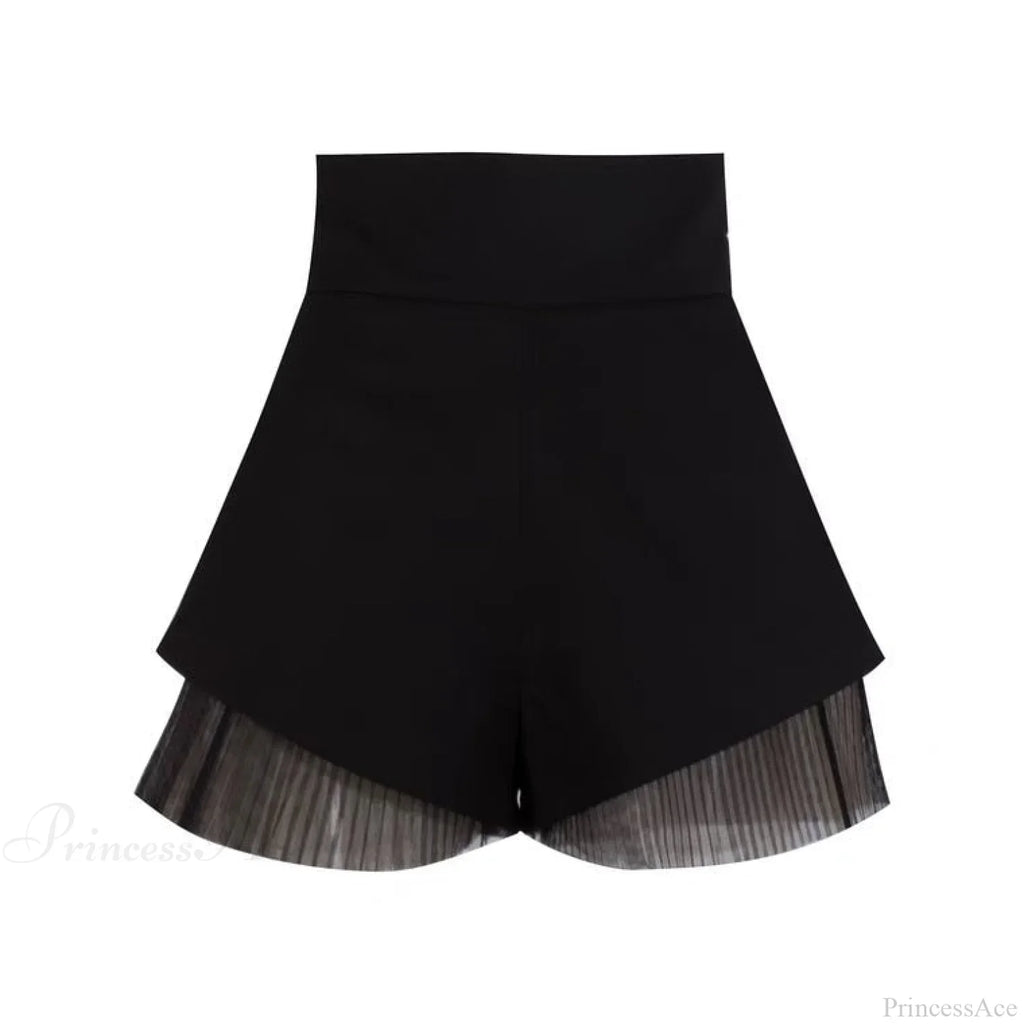 Mesh Lace Slimming Retro Sling Elegant Three Piece Set