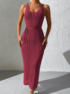 Mesh Lace Up Beach Cover