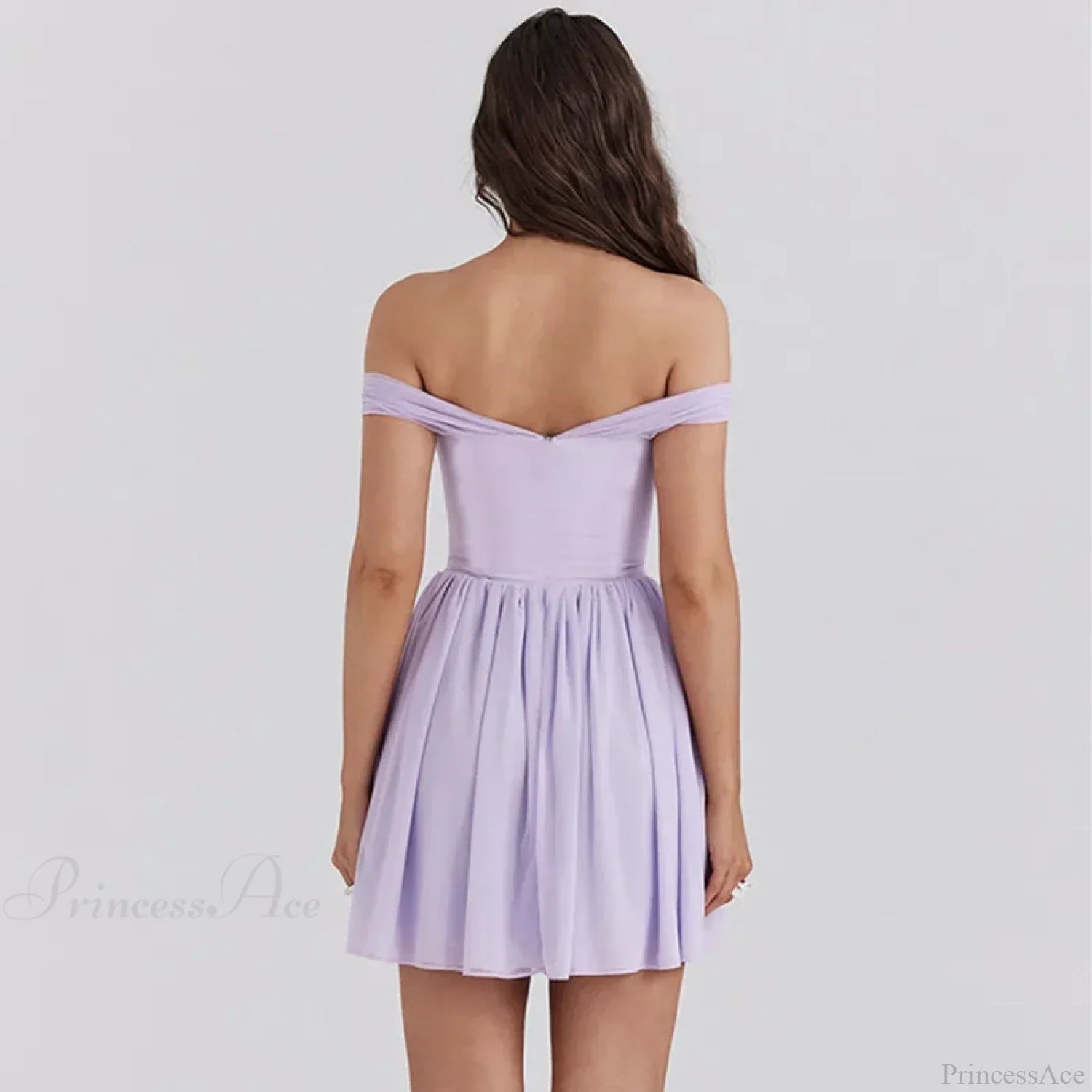 Mesh Waist Wrap A-Line Vacation Dress