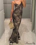 Micaela Elegant Maxi Dress