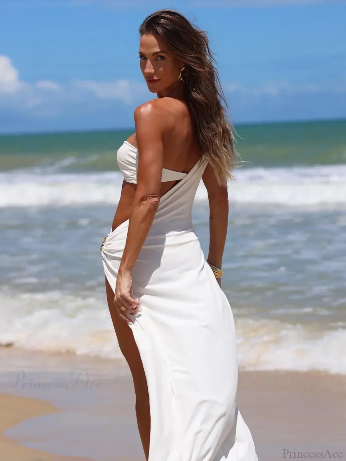 Micro Bikini One-Shoulder Swimsuit One Piece