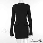 Mona Elegant Mini Dress