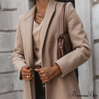 Arrival Casual Pocket Lapel Overcoat