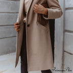Arrival Casual Pocket Lapel Overcoat
