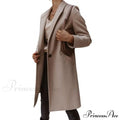 Arrival Casual Pocket Lapel Overcoat