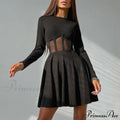 Femme Hiny Bright Fluffy Dress