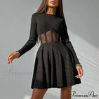 Femme Hiny Bright Fluffy Dress