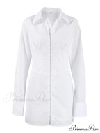 Nora Elegant Shirt Dress