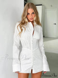 Nora Elegant Shirt Dress
