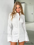 Nora Elegant Shirt Dress