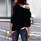 One-Arm Soft Long Top
