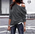 One-Arm Soft Long Top