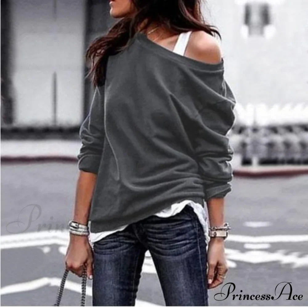 One-Arm Soft Long Top