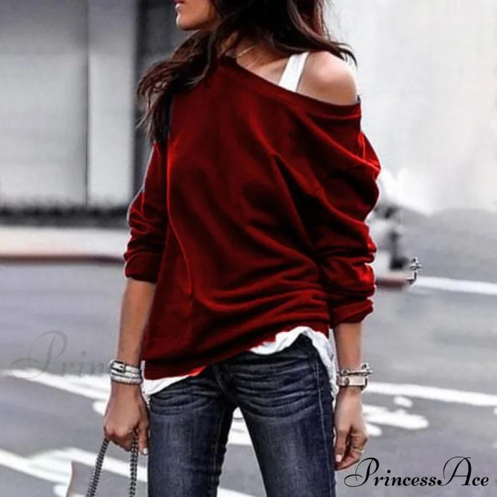 One-Arm Soft Long Top