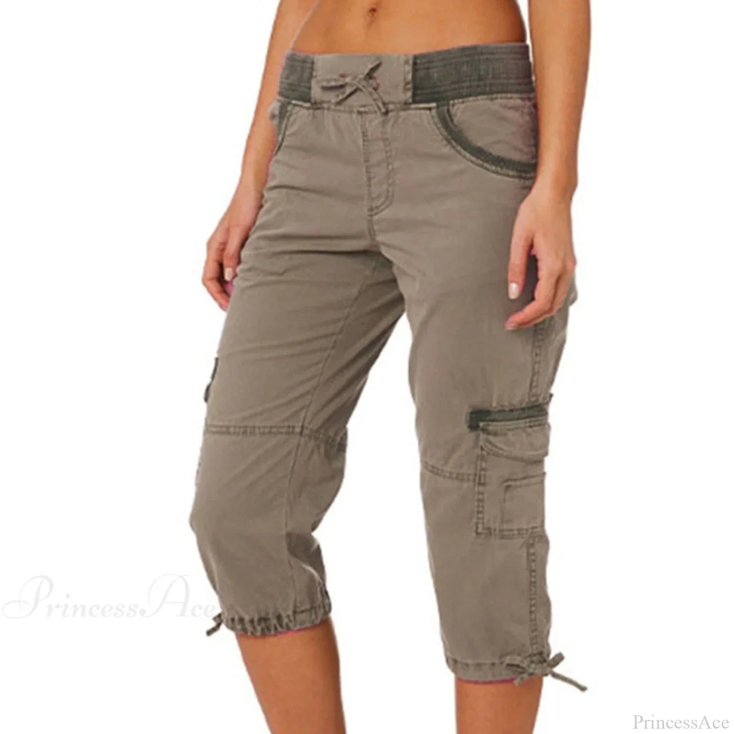 Overalls Thin Loose Cargo Shorts Pantalones