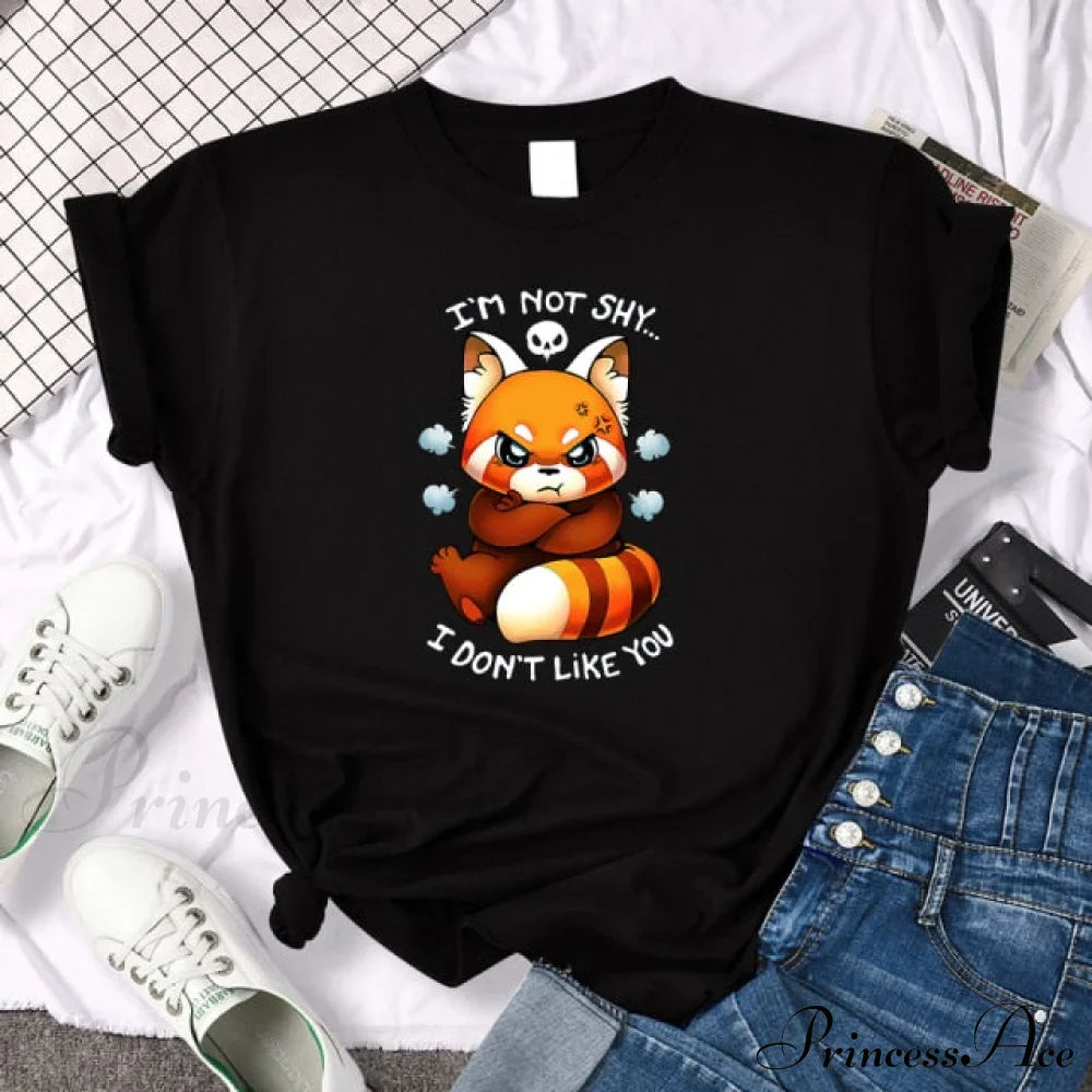 Oversize Clothing Funny Korean Style T-Shirts
