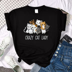 Oversize Clothing Funny Korean Style T-Shirts