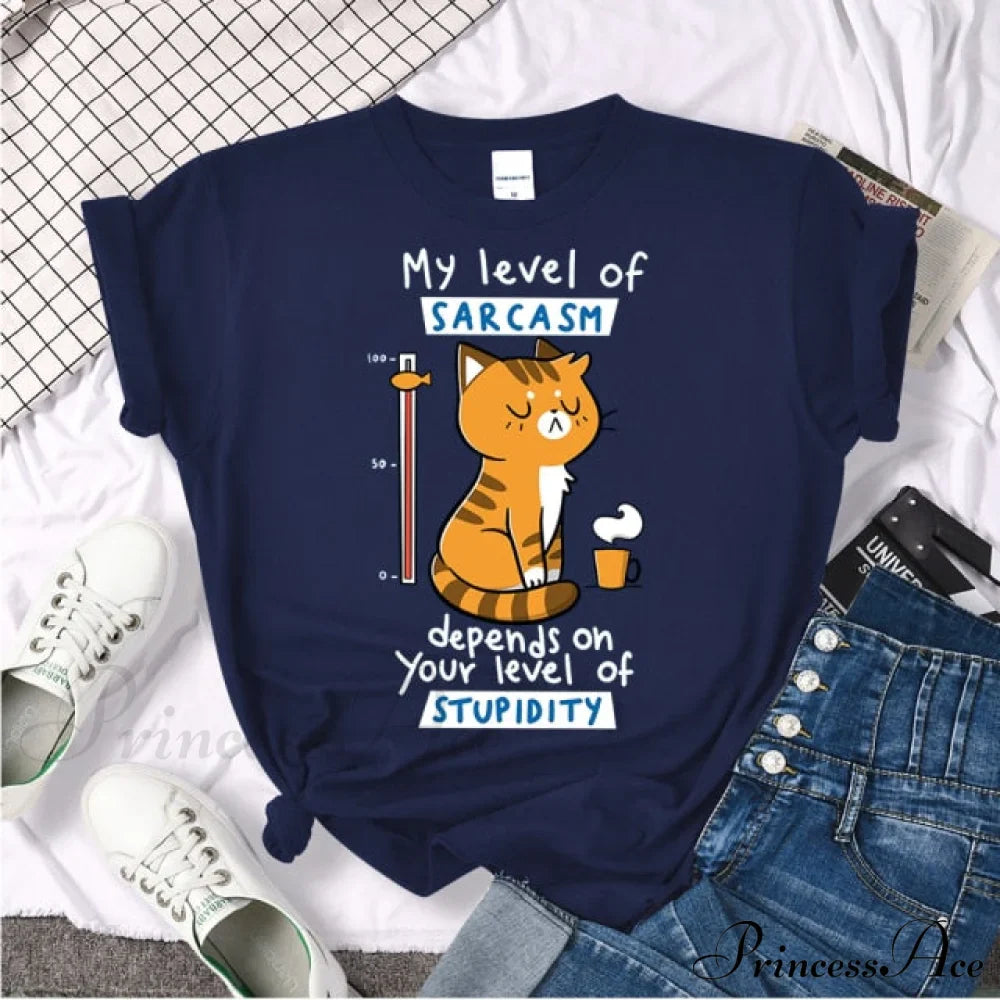 Oversize Clothing Funny Korean Style T-Shirts