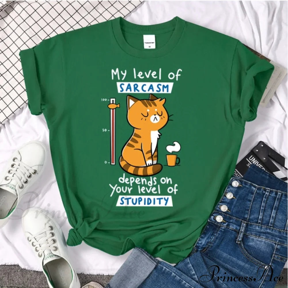 Oversize Clothing Funny Korean Style T-Shirts