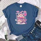 Oversize Clothing Funny Korean Style T-Shirts