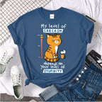Oversize Clothing Funny Korean Style T-Shirts